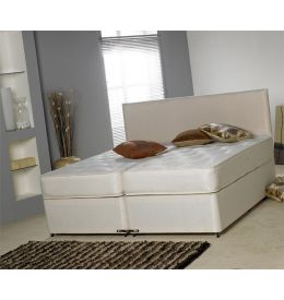 Windsor 6ft Zip and Link Bed with 10in Deep Medium Firm Mattresses